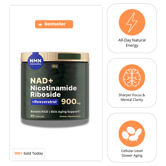 NAD+ Advanced: Nicotinamida Ribósido + Resveratrol™